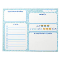Blue Dreams To-Do List | Cute Stationery | Office