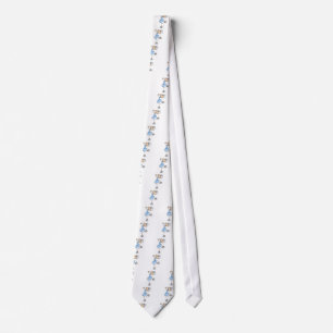 Blue Dress Figure Skater t-shirts and Gifts Tie