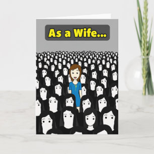 Blue Dress Mothers Day Card