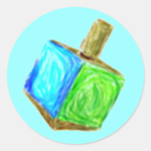 Blue Driedel Sticker