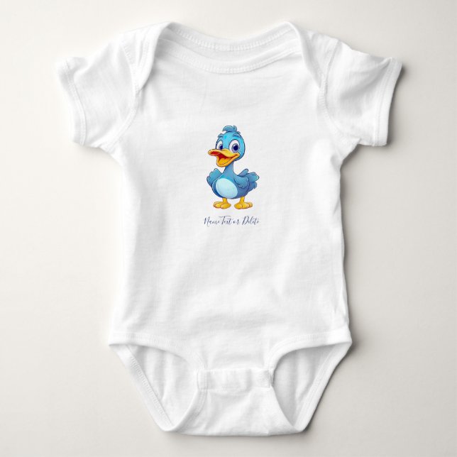 Blue Duck Baby Bodysuit (Front)