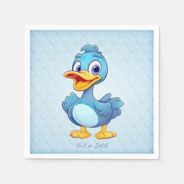 Blue Duck Napkins (Front)