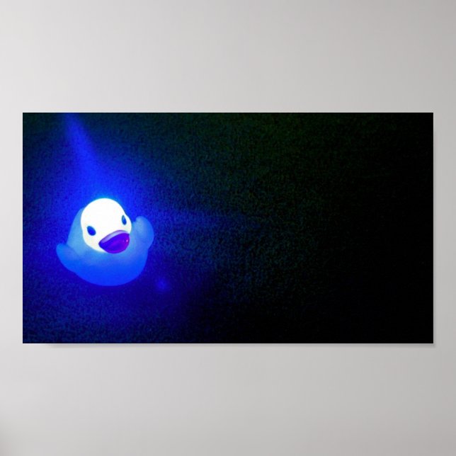Blue Duckie Nomorebluenot Poster (Front)