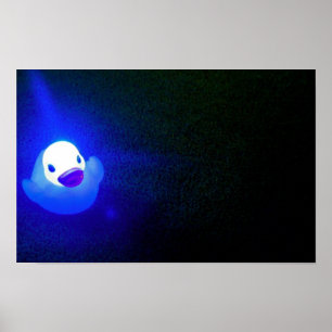 Blue Duckie Nomorebluenot Poster