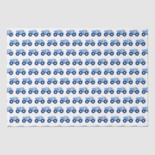 Blue Dump Truck Kid's Birthday Tissue Paper