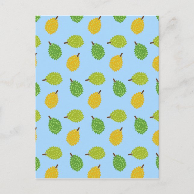 blue durians postcard (Front)