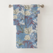 Blue Dusk Solide avec impression sous-marine