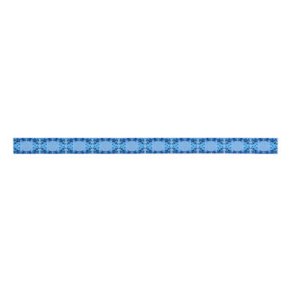 Blue Dye Heart Grosgrain Ribbon