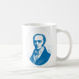 Blue Earl Grey Coffee Mug