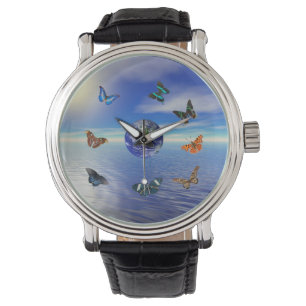Blue Earth Butterflies Watch