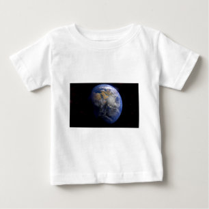 Blue Earth From Space Inspirational Baby T-Shirt
