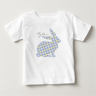 Blue Easter Bunny Graphic T-shirt for Kids