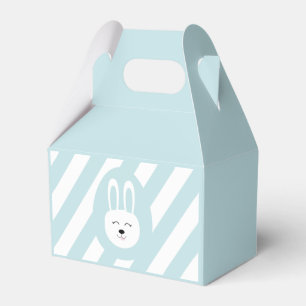 Blue Easter Rabbit Favor Box
