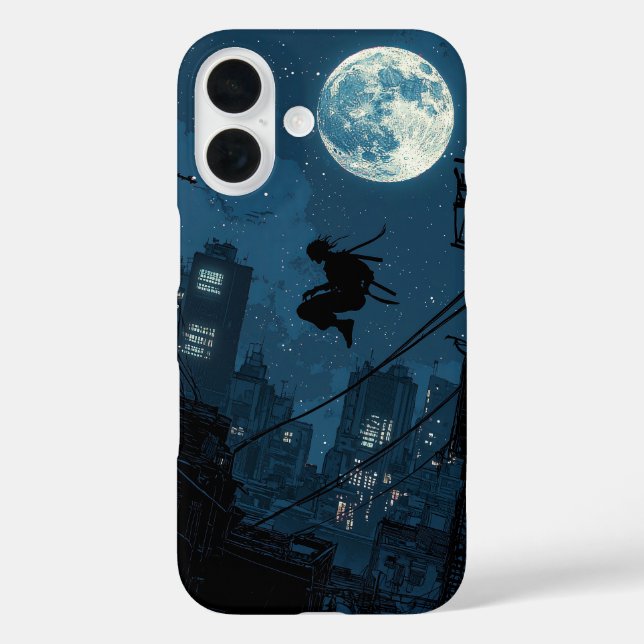 Blue Eclipse Case-Mate iPhone Case (Back)