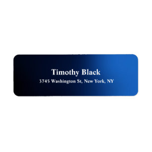 Blue Elegant Plain Modern Style Minimalist