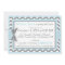 Blue Elephant Bird and Chevron Print Baptism