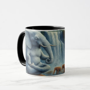 Blue Elephant Mug