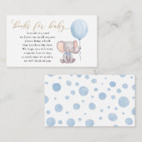 Blue Elephant With Balloon Books for Baby