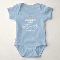 Blue Every Prince Needs Godparents Proposal