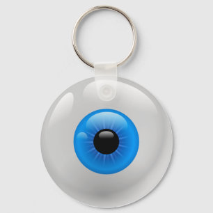 BLUE EYE BALL KEYCHAIN