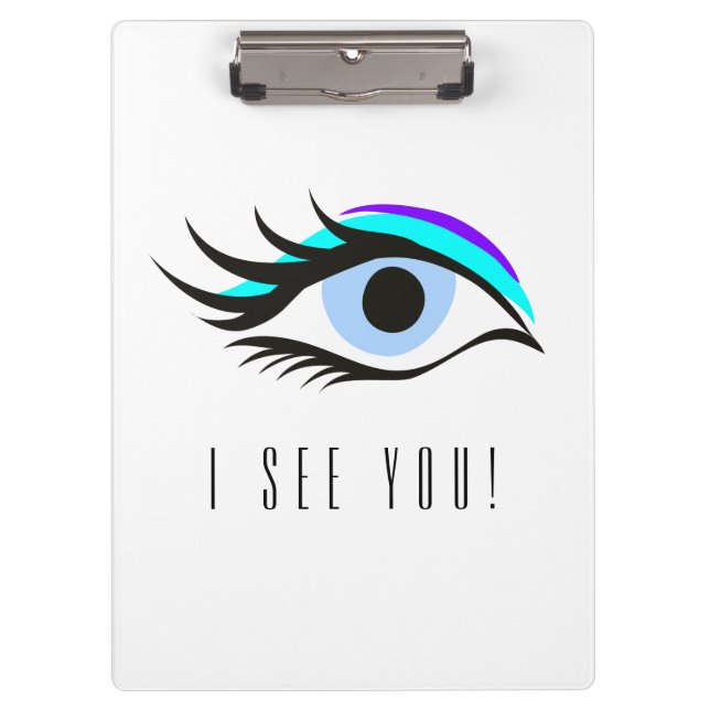 Blue eye  clipboard (Front)