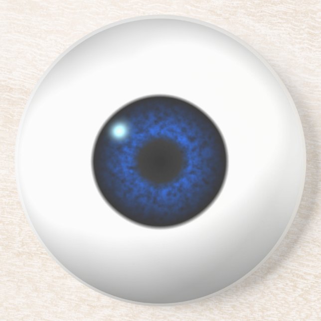 blue eye coaster (Front)