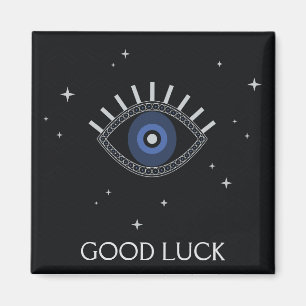 Blue eye, evil eye protection, good luck magnet