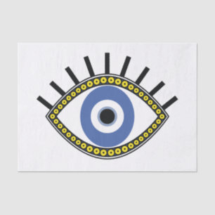 Blue eye good luck protection from evil eye  tissue paper