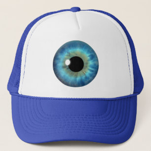 Blue Eye Iris Cool Eyeball Amusants Casquettes per