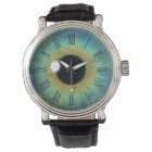 Blue Eye Iris Eyeball Cool Custom Wrist Watches
