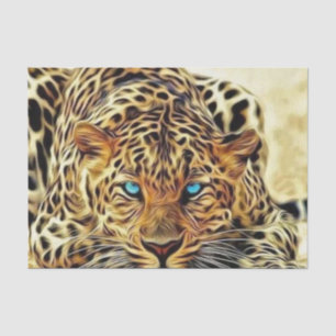 Blue Eye Leopard Tissue Paper