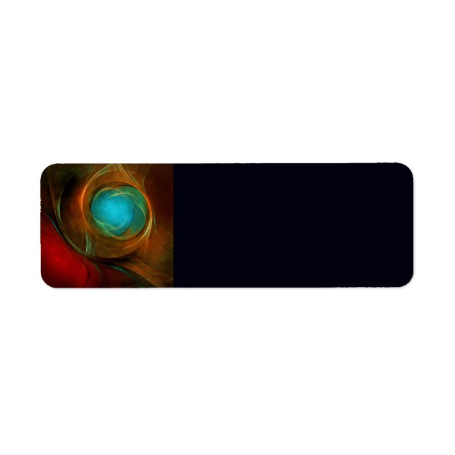Blue Eye Modern Abstract Fine Art Cool Pattern #16 (Front)
