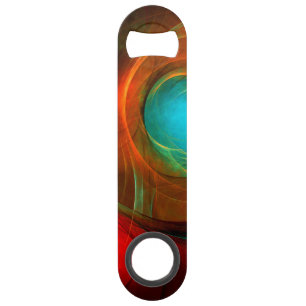 Blue Eye Modern Abstract Fine Art Cool Pattern #16 Bar Key