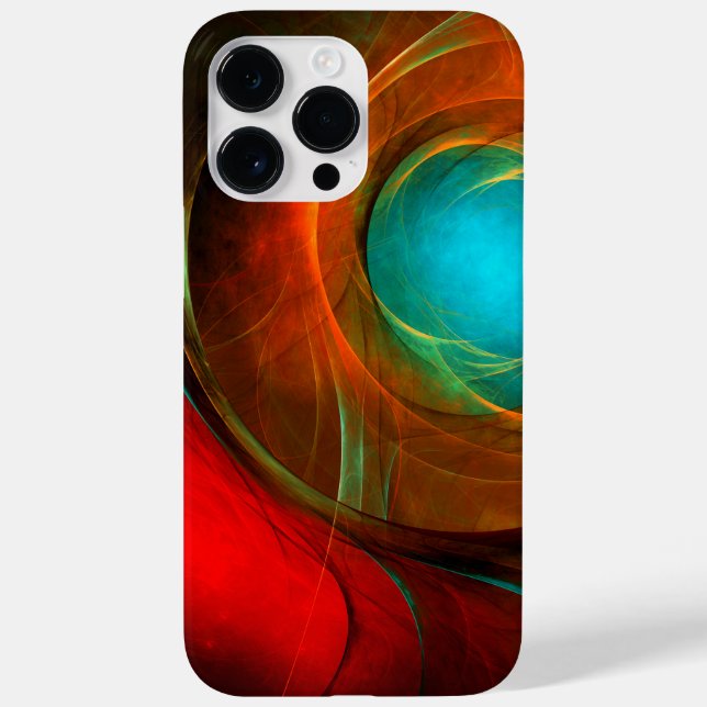 Blue Eye Modern Abstract Fine Art Cool Pattern #16 Case-Mate iPhone Case (Back)