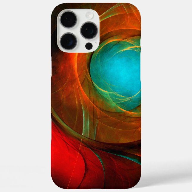 Blue Eye Modern Abstract Fine Art Cool Pattern #16 Case-Mate iPhone Case (Back)