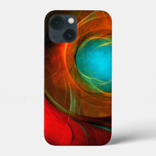 Blue Eye Modern Abstract Fine Art Cool Pattern #16 iPhone 13 Mini Case