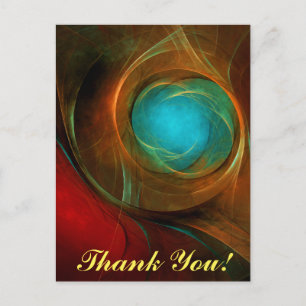 Blue Eye Modern Abstract Fine Art Cool Pattern #16 Postcard