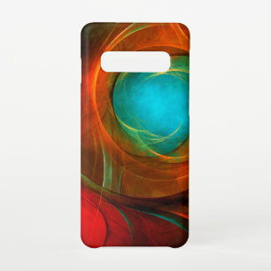 Blue Eye Modern Abstract Fine Art Cool Pattern #16 Samsung Galaxy Case