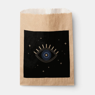 Blue eye protection from bad energy, evil eye favour bag