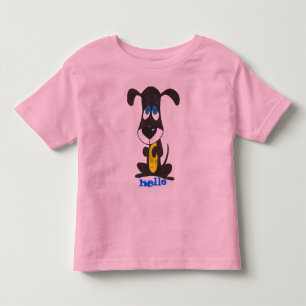 BLUE EYE PUPPY, HELLO TODDLER T-SHIRT