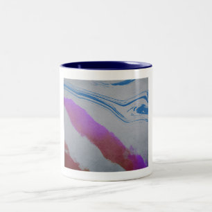 Blue Eye Two-Tone Coffee Mug