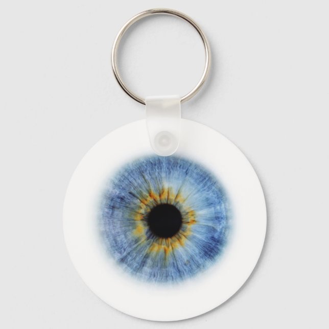 Blue Eyeball Keychain (Front)