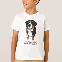Blue Eyed Bernese Mountain Dog