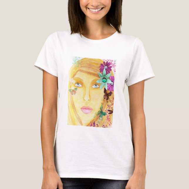 Blue Eyed Girl T-Shirt (Front)