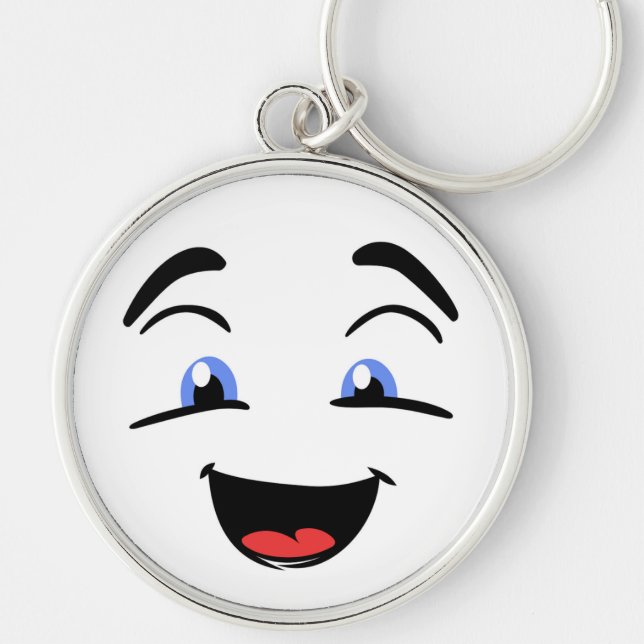 BLUE EYED KEYCHAIN (Front)