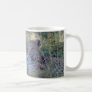 BLUE-EYED LEOPARD MUG