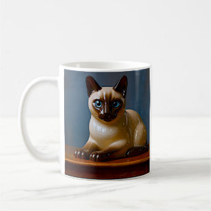 Blue-Eyed Siamese Cat Mug