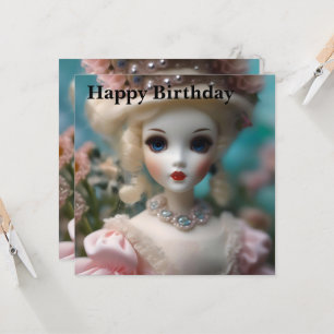 Blue Eyed Vintage Doll,