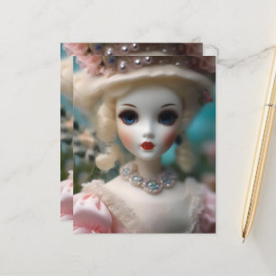 Blue Eyed Vintage Doll,