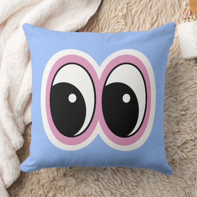 Blue Eyes Design 20x20  Throw Pillow (Blanket)